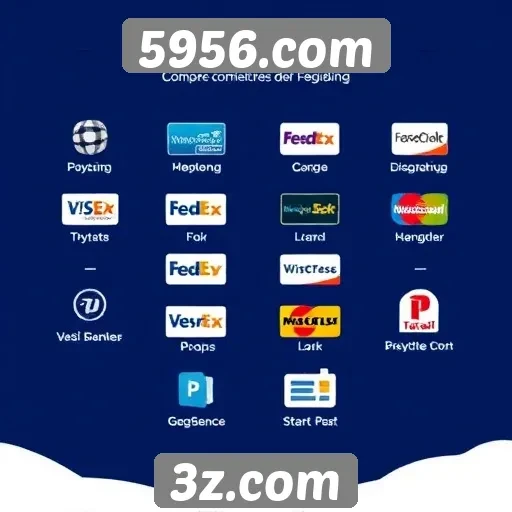 Métodos de pagamento disponíveis no 5956.com